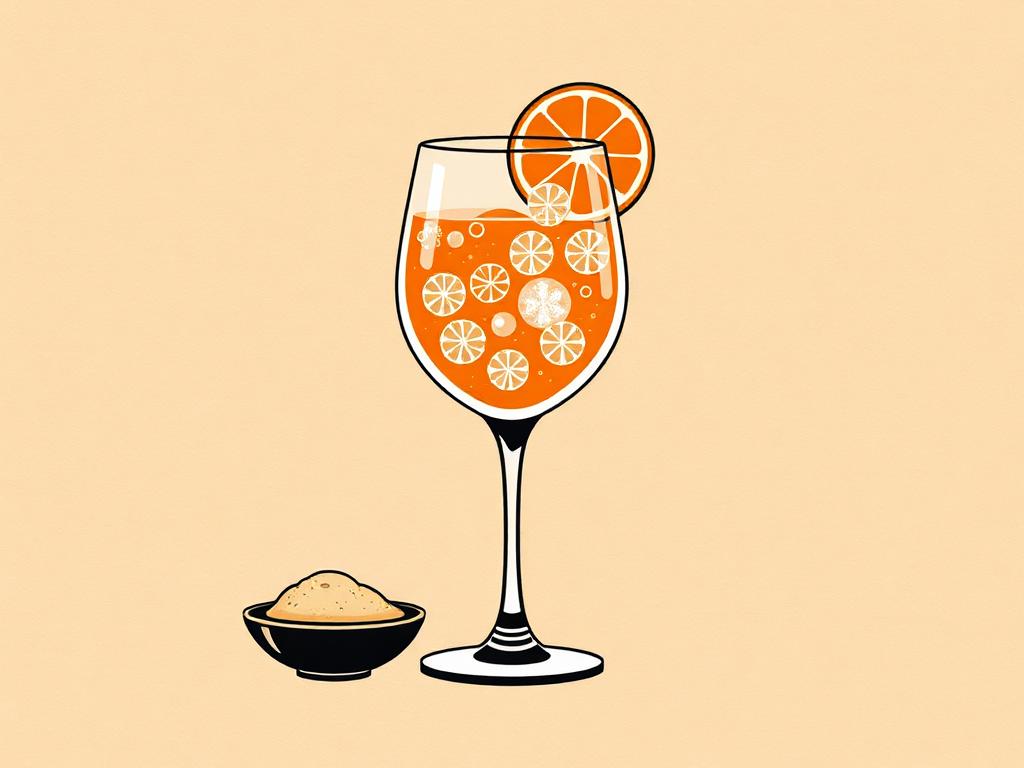 Tekening bij Citrus-oleo spritz